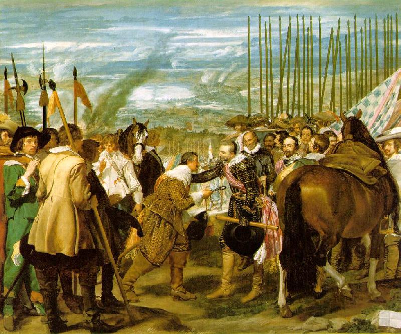 The Surrender of Breda (Las Lanzas) wr, VELAZQUEZ, Diego Rodriguez de Silva y